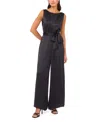 Vince Camuto Women's Boat Neck Jumpsuit In Black