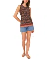 Vince Camuto Sleeveless Keyhole Tank