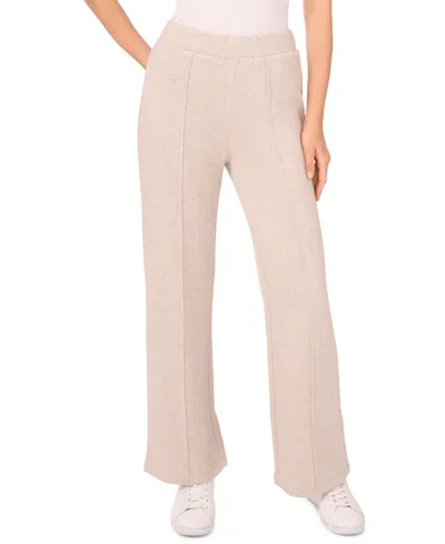 Vince Camuto Women's Center Front Pleated Wide Leg Pants In Pink