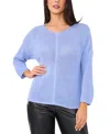 Vince Camuto Boat Neck Sweater In Chambray