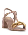 Vince Camuto Chirie Strappy Sandal In Gold