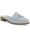 Vince Camuto Cobby Mule In Blue Suede