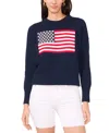 Vince Camuto Women's Cotton Flag-graphic Sweatshirt