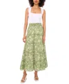 Vince Camuto Women's Cotton Tiered Smocked-waist Maxi Skirt