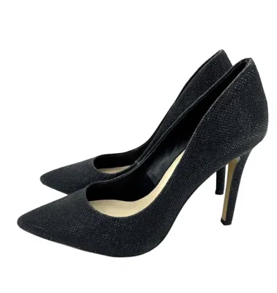 Vince Camuto Women's Cresida Glittery Mesh Pumps In Blackb