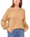 Vince Camuto Raglan Sleeve Sweater In Latte Heather