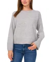 Vince Camuto Crewneck Sweater In Light Heather Grey