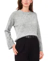 Vince Camuto Crewneck Sweater In Silver Heather