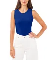 VINCE CAMUTO WOMEN'S CREWNECK SPLIT BACK KEYHOLE TANK TOP