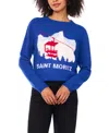 Vince Camuto Saint Moritz Crewneck Sweater In Blue