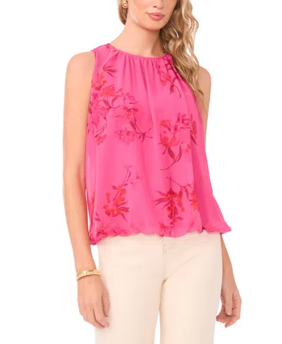 Vince Camuto Women's Crewneck Tank Top In Pink
