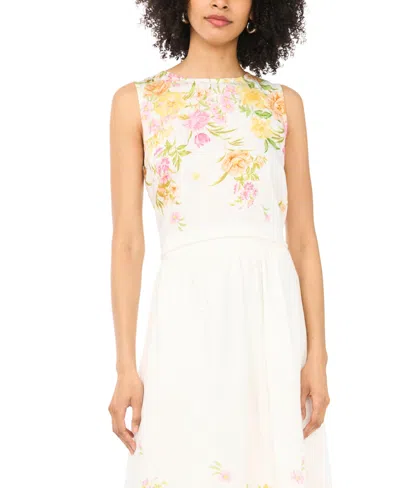 Vince Camuto Women's Crewneck Tank Top In White