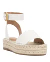 Vince Camuto Darna Ankle Strap Platform Sandal In Bianco