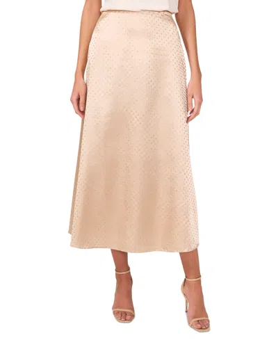 Vince Camuto Women's Embellished A-line Midi Skirt In Solar Glow