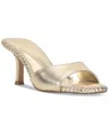 Vince Camuto Emmla Slide Sandal In Egyptian Gold Metallic