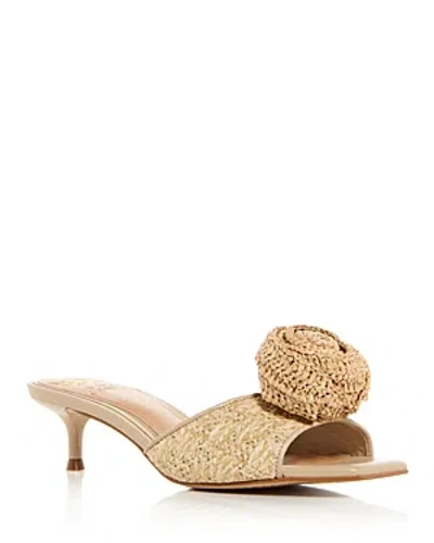 Vince Camuto Women's Faizaa Kitten Heel Slide Sandals In Beige