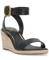 Vince Camuto Women's Felia Espadrille Wedge Sandals In Black