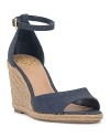 Vince Camuto Felyn Espadrille Wedge Sandal In Blue
