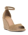 Vince Camuto Felyn Espadrille Wedge Sandal In Medium Beige