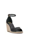 Vince Camuto Felyn Espadrille Wedge Sandal In Black