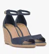 Vince Camuto Women Felyn Wedge Sandal In Denim