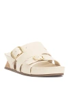 VINCE CAMUTO WOMEN'S FREODA LEATHER SLIDE SANDALS