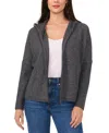 Vince Camuto Hooded Sweater In Medium Heather Grey