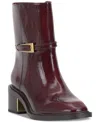 Vince Camuto Gali Bootie In Chianti Box Patent