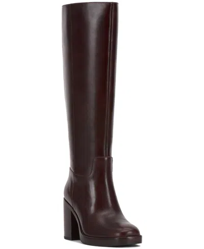Vince Camuto Women's Gibi Narrow-calf Platform Knee-high Boots