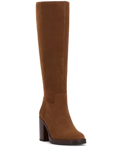 Vince Camuto Women's Gibi Wide-calf Platform Knee-high Boots