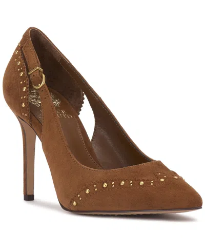 VINCE CAMUTO WOMEN'S HALLY STUDDED POINTED-TOE PUMPS