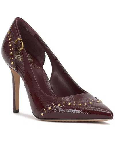 Vince Camuto Women's Hally Studded Pointed-toe Pumps In Red