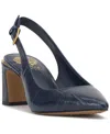 Vince Camuto Hamden Pointed Toe Slingback Pump In Blue