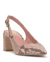 Vince Camuto Hamden Pointed Toe Slingback Pump In Light Pink
