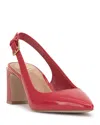 Vince Camuto Hamden Pointed Toe Slingback Pump In Salsa