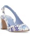 Vince Camuto Women's Hamden-b Slingback Pumps In Trellis Blue