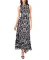 Vince Camuto Cowl Neck Maxi Dress In Rich Black