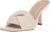 Vince Camuto Women's Joiieana Puffy Strap Mule Heels In Cream In Neutral