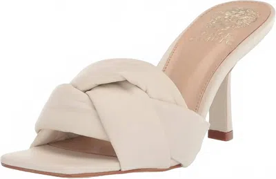 Vince Camuto Women's Joiieana Puffy Strap Mule Heels In Cream In White