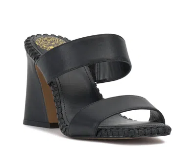 Vince Camuto Women's Kaden Block Heel Mule Sandals In Black