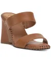 Vince Camuto Kaden Slide Sandal In Caramello Leather