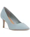 Vince Camuto Women's Kehlia Mid-heel Pumps In Celeste Blue Leather