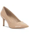 Vince Camuto Kehlia Pointed Toe Pump In Summer Beige Patent