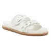 Vince Camuto Kenendys Womens Leather Slip On Slide Sandals In Multi