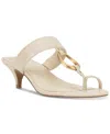 Vince Camuto Women's Kimena Toe-loop Kitten-heel Sandals