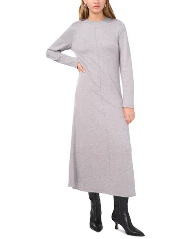 Vince Camuto Womens Stretch Rayon Sweaterdress In Granite