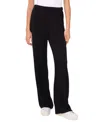 Vince Camuto Womens Wide Leg Pull On Sweatpants In Rich Black