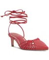 Vince Camuto Women's Kota Ankle-wrap Strappy Pumps In Salsa Leather