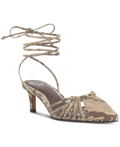 VINCE CAMUTO WOMEN'S KOTA ANKLE-WRAP STRAPPY PUMPS