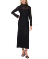 Vince Camuto Lace Maxi Dress In Rich Black